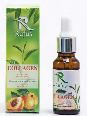 Колаген для нігтів та шкіри Rufus Collagen Anti-Aging 20 мл - фото 3