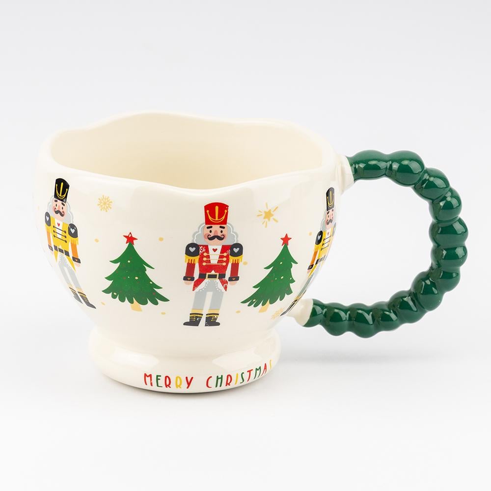 Новогодняя кружка для горячих напитков Рождественская сказка 470 мл Зеленый (147-81-9252-002) Новогодняя кружка для горячих напитков Рождественская сказка 470 мл Зеленый (147-81-9252-002)