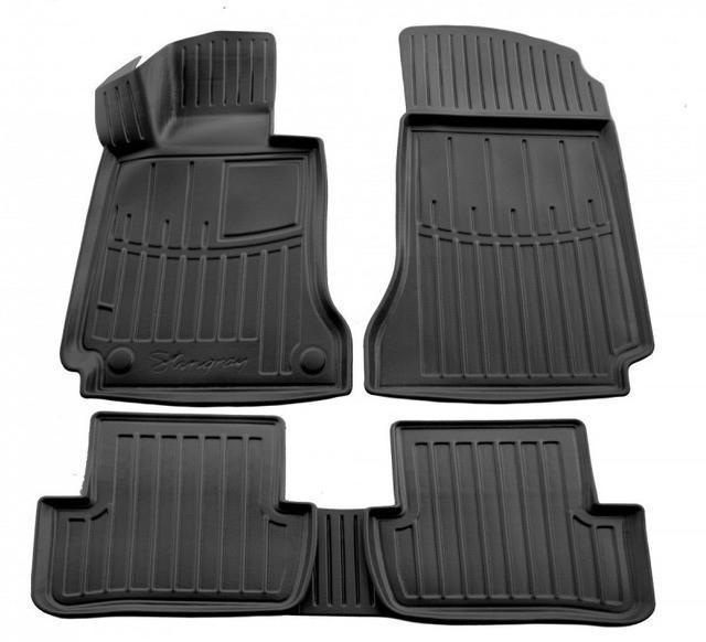 Килимки в салон з бортами Stingray для Mercedes Benz W204 C 2007-2015 рр. (5012155)