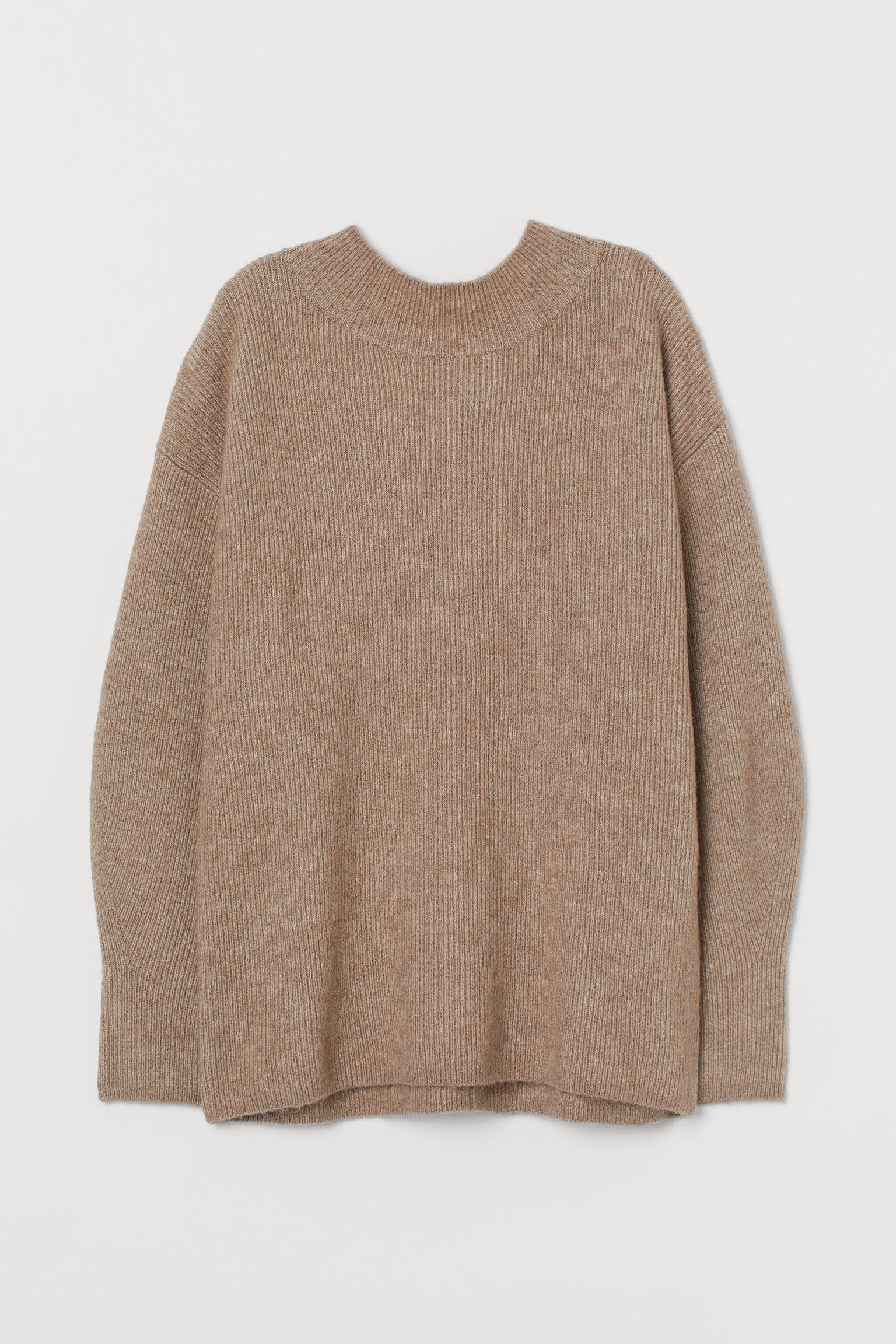 Джемпер для беременных H&M M Темно-бежевый (6088999762)