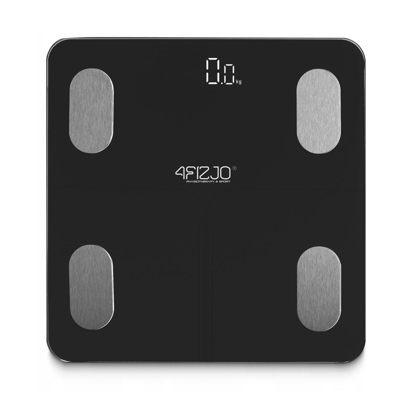 Ваги підлогові аналітичні 4fizjo Lite до 180 кг Black (P-5905973404044)