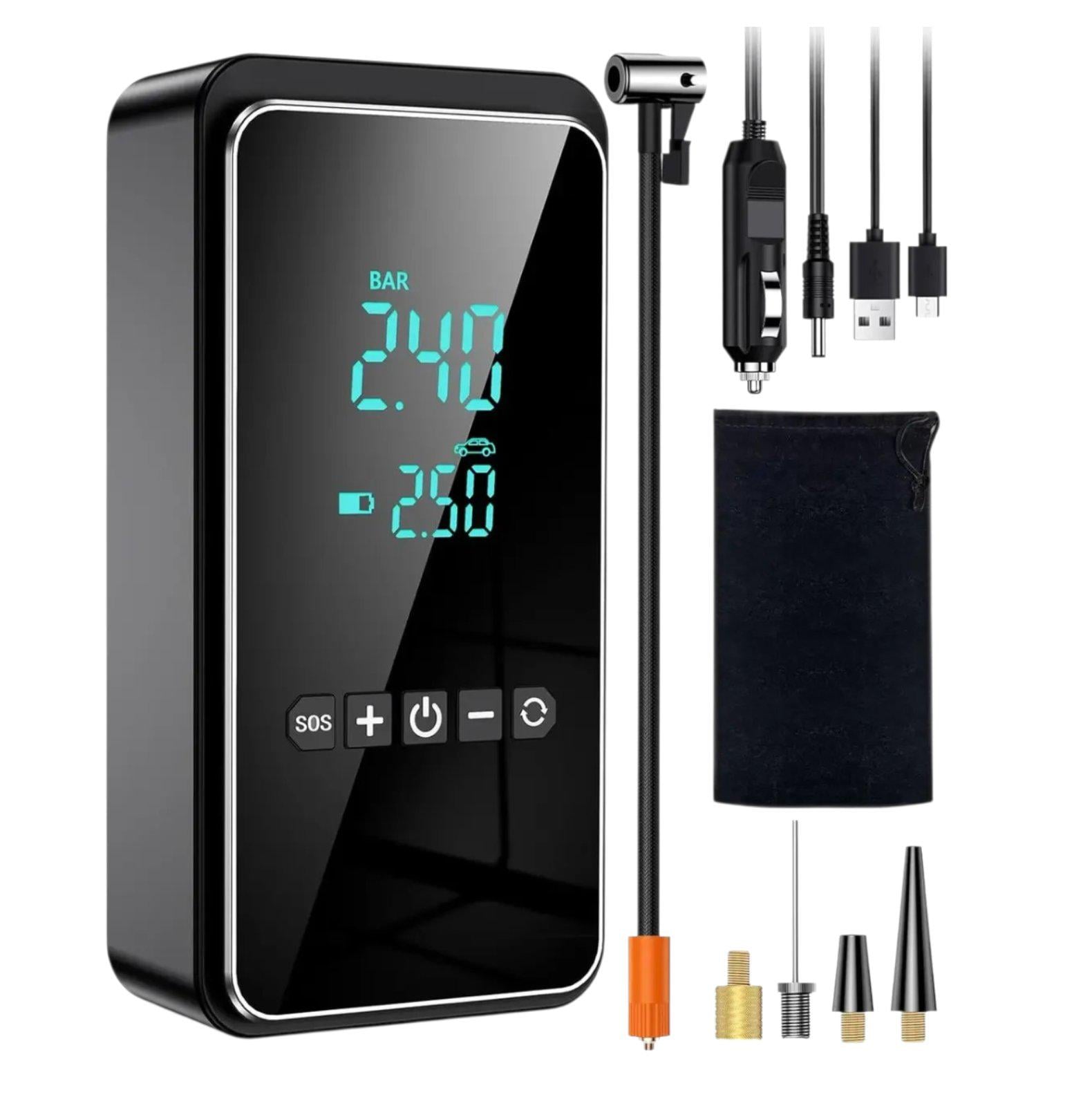 Компрессор автомобильный Ippflin SU010 LCD Display 3 LED Lights