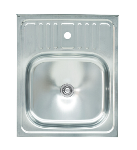 Мийка для кухні з нержавіючої сталі Platinum глянцева 5060 0,4/120 мм