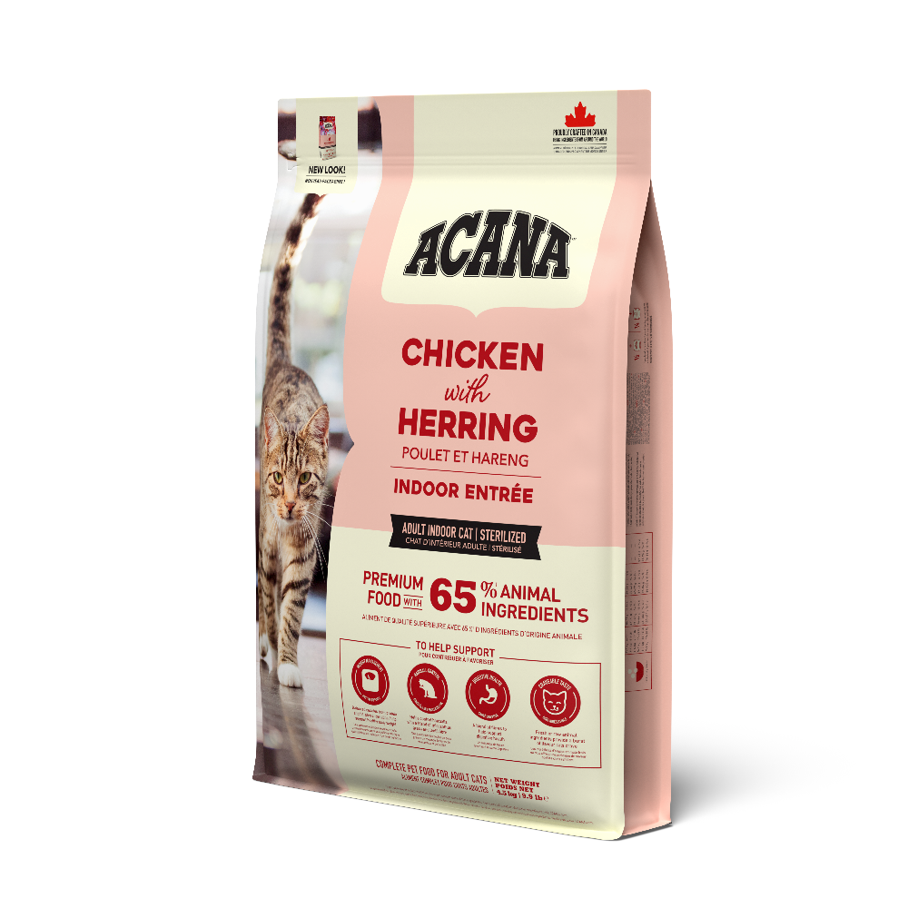 Корм сухий Acana Indoor Entree Cat для домашніх котів з куркою та оселедцем 4,5 кг (a71451) Корм сухий Acana Indoor Entree Cat для домашніх котів з куркою та оселедцем 4,5 кг (a71451)