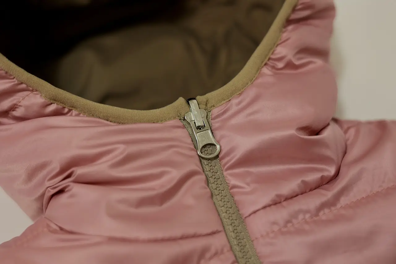 Куртка детская Саша двухсторонняя на девочку 140 см Бежевый/Розовый (саша-р140) - фото 4 Куртка детская Саша двухсторонняя на девочку 140 см Бежевый/Розовый (саша-р140) - фото 4