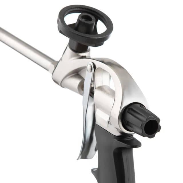 Пистолет для пены Intertool PT-0604 с тефлоновым покрытием держателя баллона + 4 насадки (110952) - фото 6