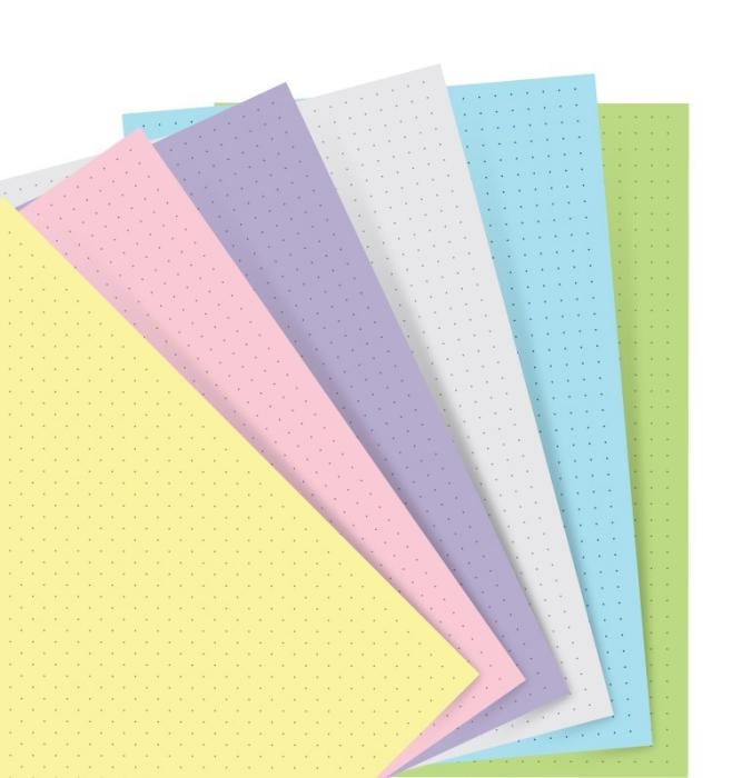 Блок запасний FILOFAX Pocket пастель в точку (132641) Блок запасний FILOFAX Pocket пастель в точку (132641)