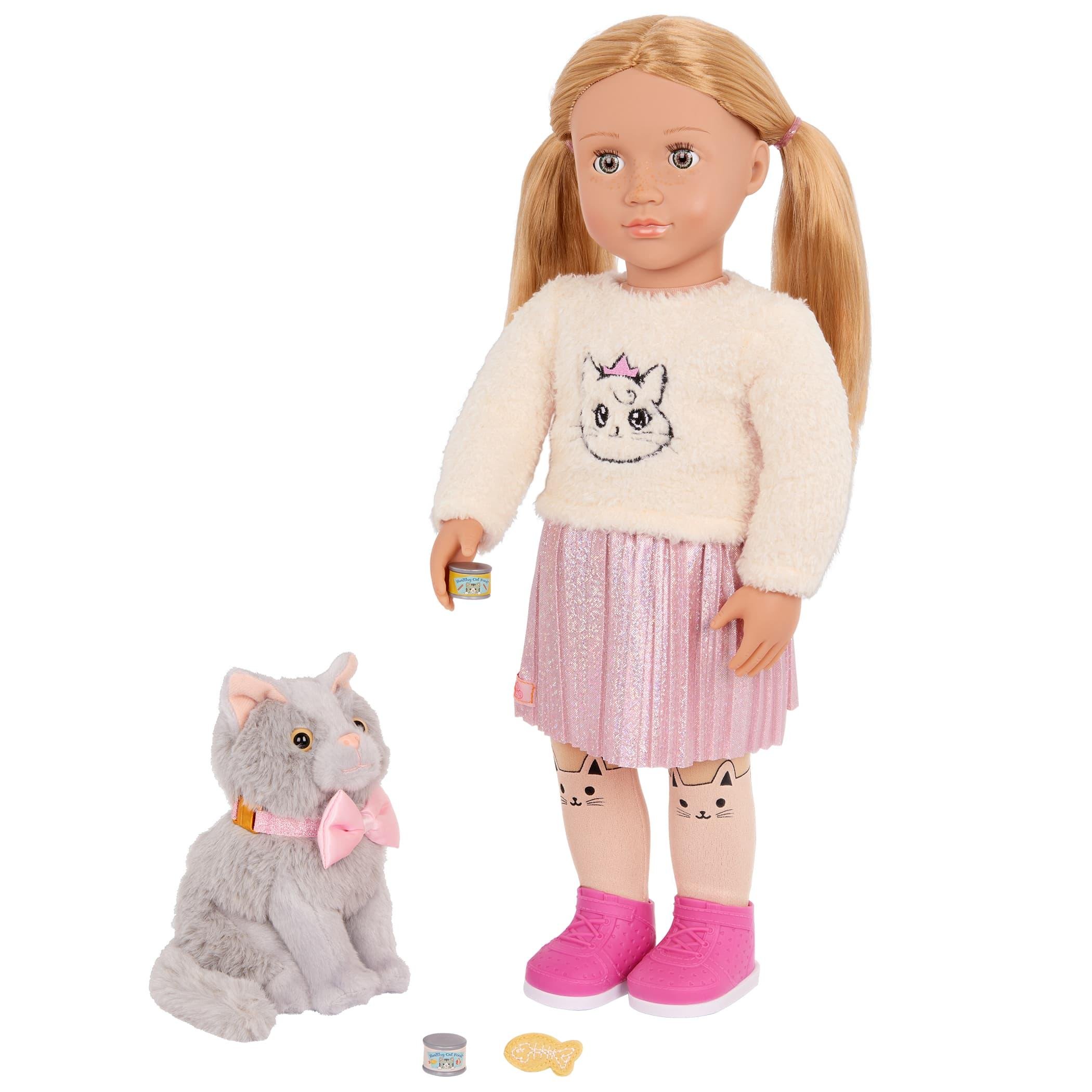 Кукла Our Generation Шила 46 см с котёнком Сэмми и аксессуарами (BD31579Z)