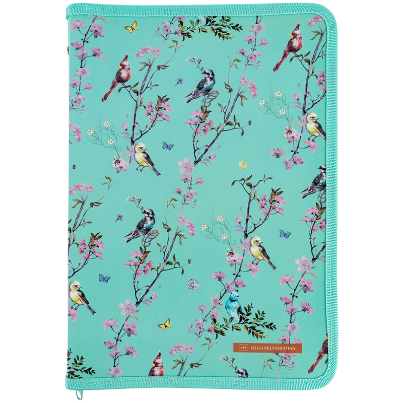 Папка объемная на молнии Axent А4+ OS Spring (1804-33-A)