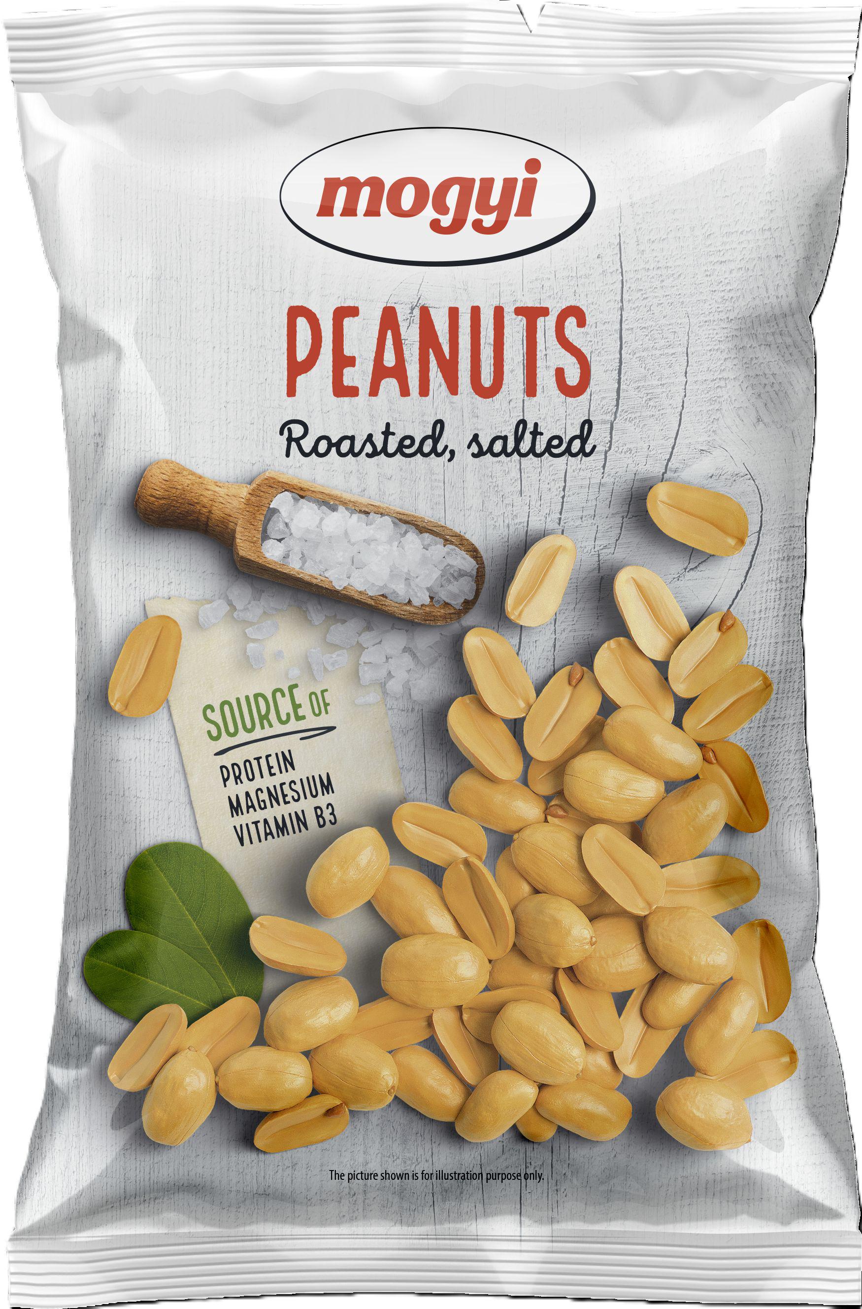 Арахис очищенный жареный Mogyi подсоленный 300 г (10004)