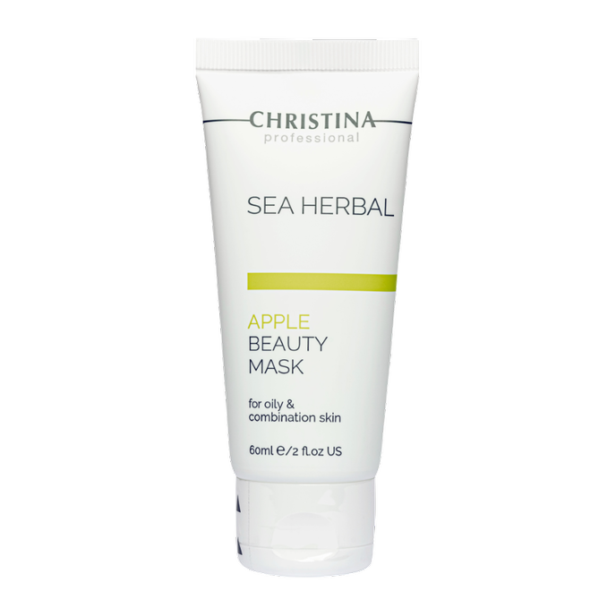 Маска для жирной и комбинированной кожи Christina Sea Herbal Beauty Mask Green Apple 60 мл (CHR058)