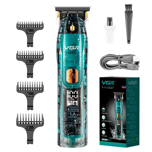 Триммер VGR V-961 роторный Синий (GR-05043)