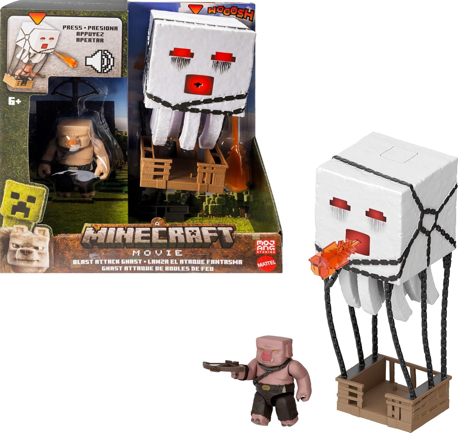 Детская игровая фигурка Minecraft Blast Attack Ghast Mattel со звуком (669653259) Детская игровая фигурка Minecraft Blast Attack Ghast Mattel со звуком (669653259)
