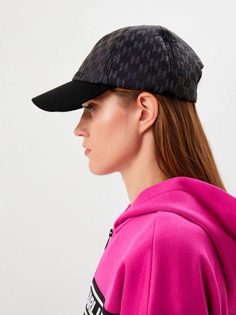 Кепка женская Karl Lagerfeld K/MONOGRAM REFL CAP 226W3401-987 One Size Черный - фото 4