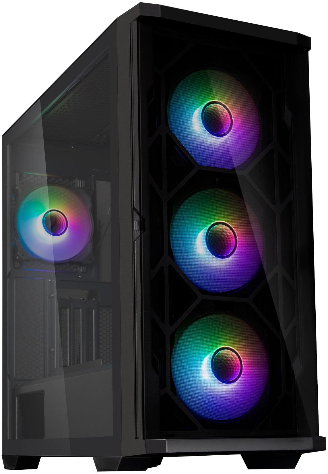 Корпус для компьютера Zalman Z10 Duo Mid Tower mini-ITX/mini-ATX no PSU Черный (Z10DUO)