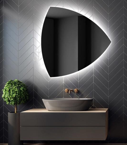 Зеркало Metz с LED-подсветкой 800x800 мм (1111764)