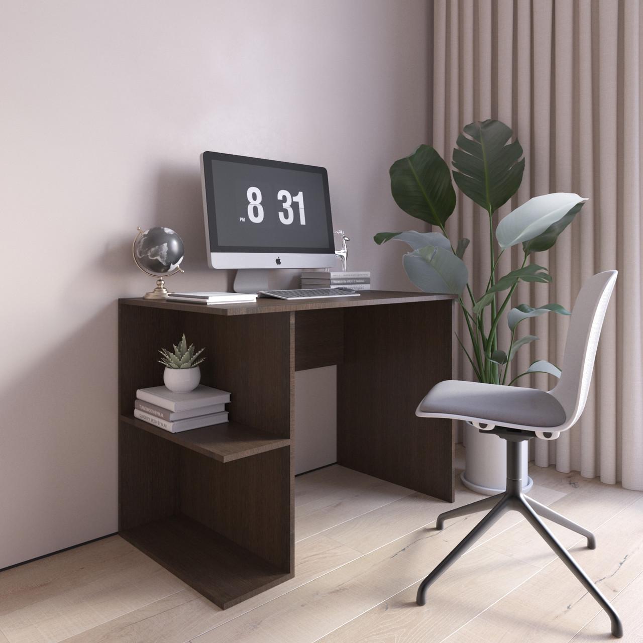 Стіл комп’ютерний Вайс D-7 1000х600х755 мм Венге темний (30636243) Стіл комп’ютерний Вайс D-7 1000х600х755 мм Венге темний (30636243)