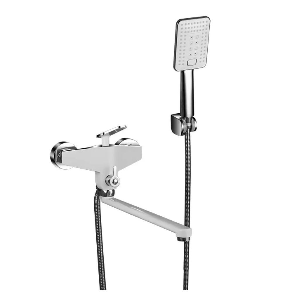 Змішувач для ванної Frap F2258 одноважільний Білий (102234)