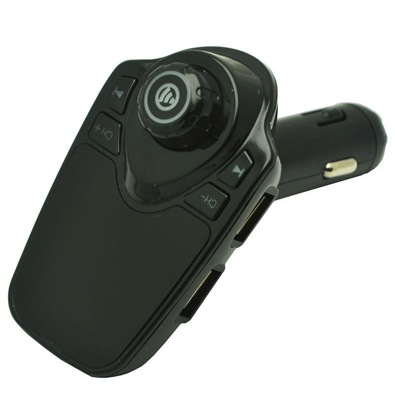 Трансміттер автомобільний UKC AG FM MP3 MOD T11 Bluetooth Чорний (29052021_5) - фото 3