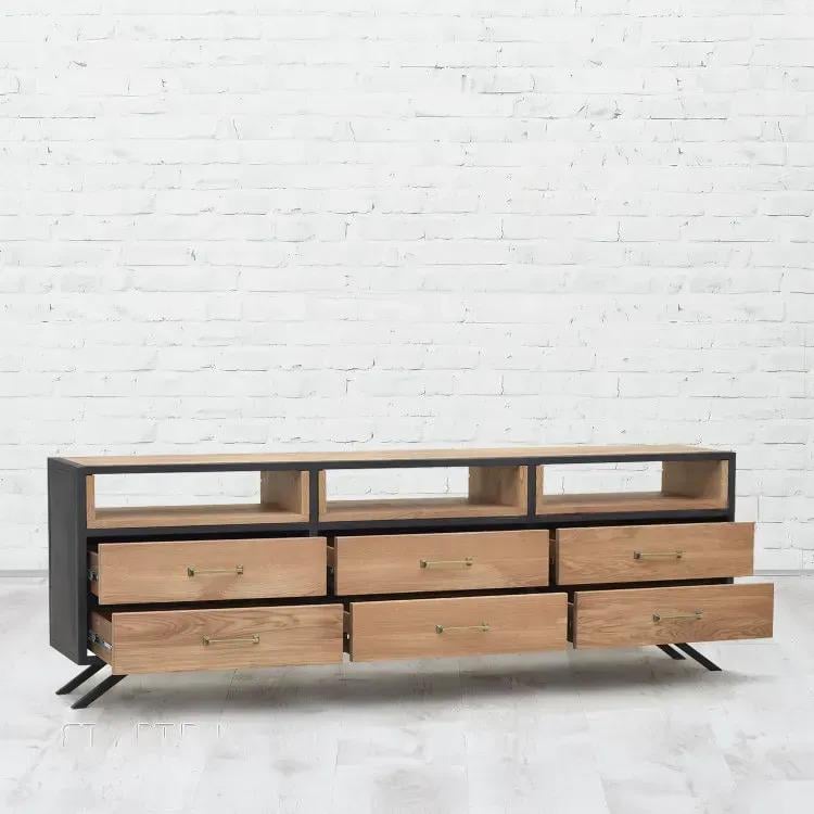 Тумба под телевизор в стиле лофт EcoLoft IN-2618 (26463566) Тумба под телевизор в стиле лофт EcoLoft IN-2618 (26463566)