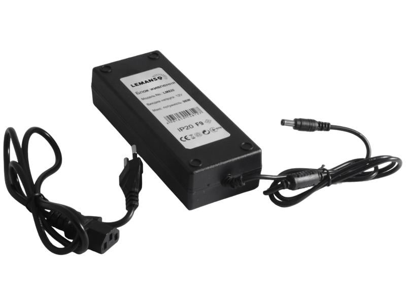Блок питания Lemanso LM846 12 В 96 Вт IP44 (5368) Блок питания Lemanso LM846 12 В 96 Вт IP44 (5368)