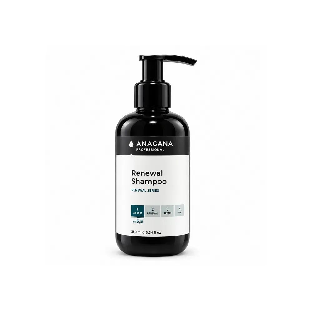Шампунь восстановление с меланином для поврежденных волос Renewal Shampoo Anagana 250 мл (4820245170377)