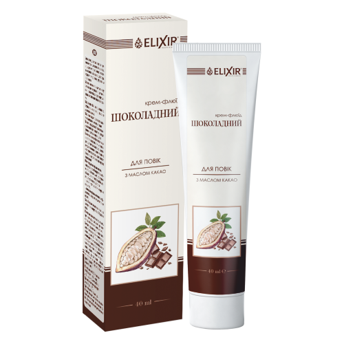 Крем-флюид шоколадный для век Elixir с маслом какао 40 мл (1598381158)