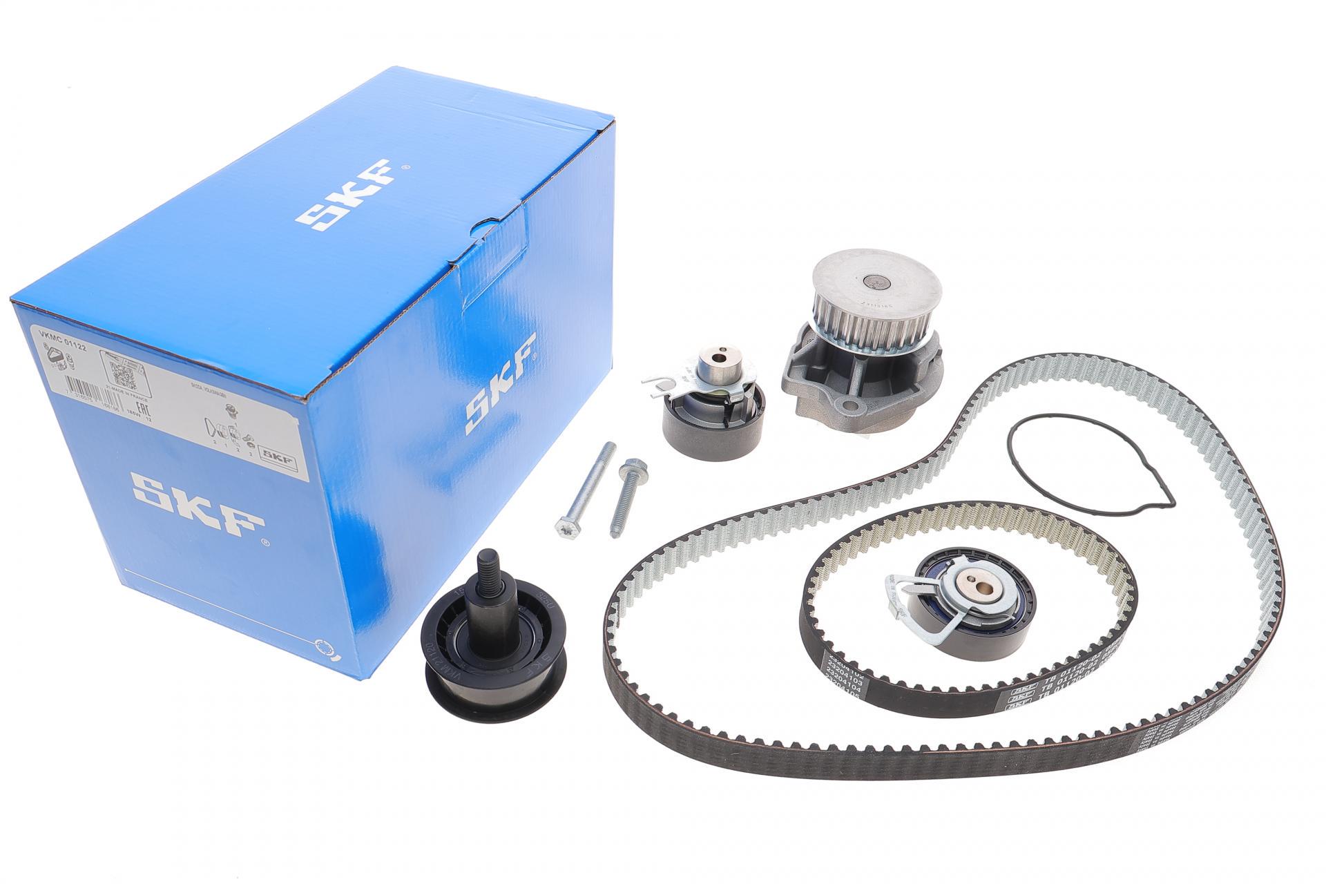 Комплект ГРМ и помпа SKF VW Golf/Caddy III 1.4i 06-10/Skoda Octavia 04-13 130x58 (VKMC 01122)