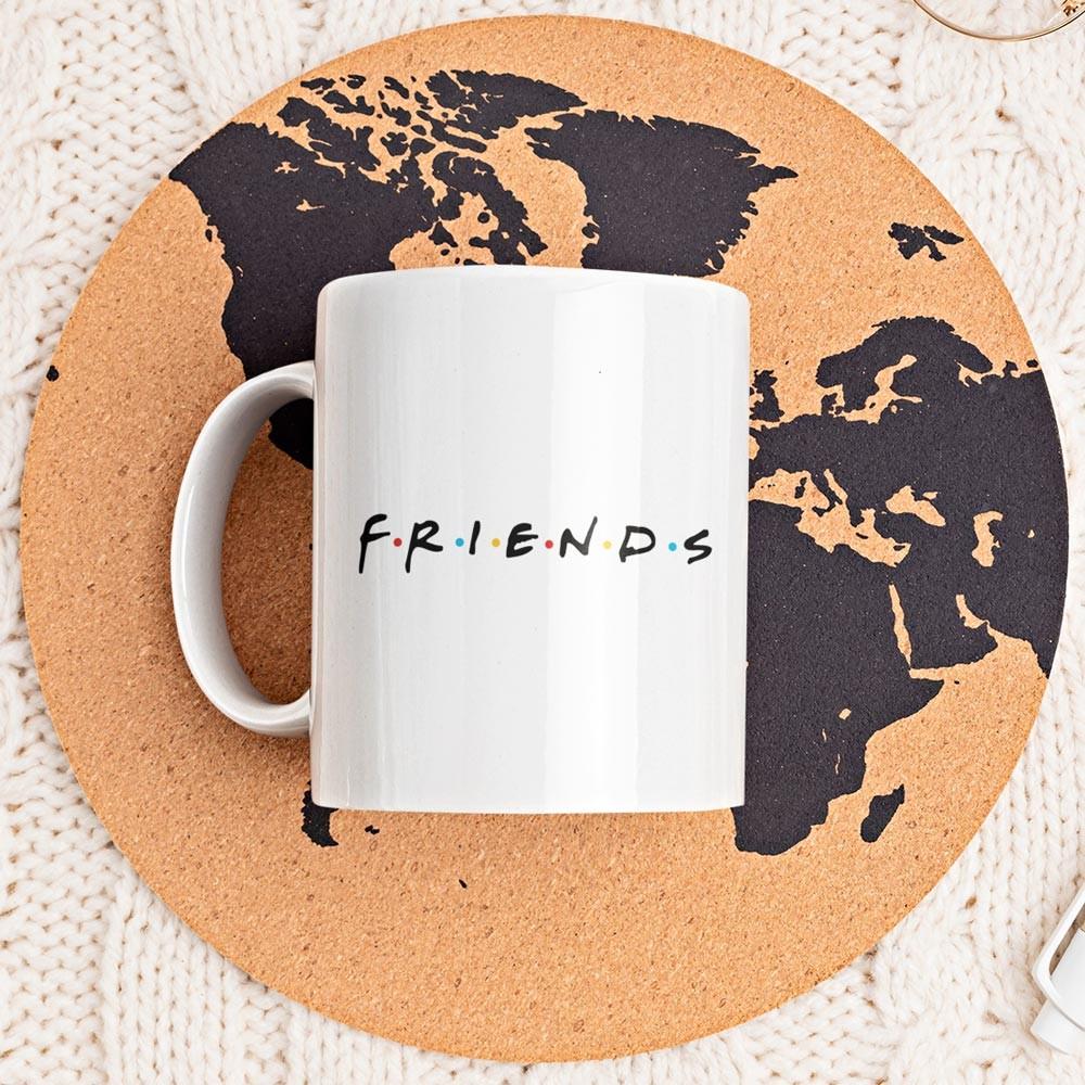 Чашка с логотипом сериала Друзья 330 мл (14982662)