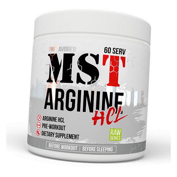 Аргинин для спорта MST Nutrition Arginine HCL Powder 300 г 60 порций Unflavored Аргинин для спорта MST Nutrition Arginine HCL Powder 300 г 60 порций Unflavored