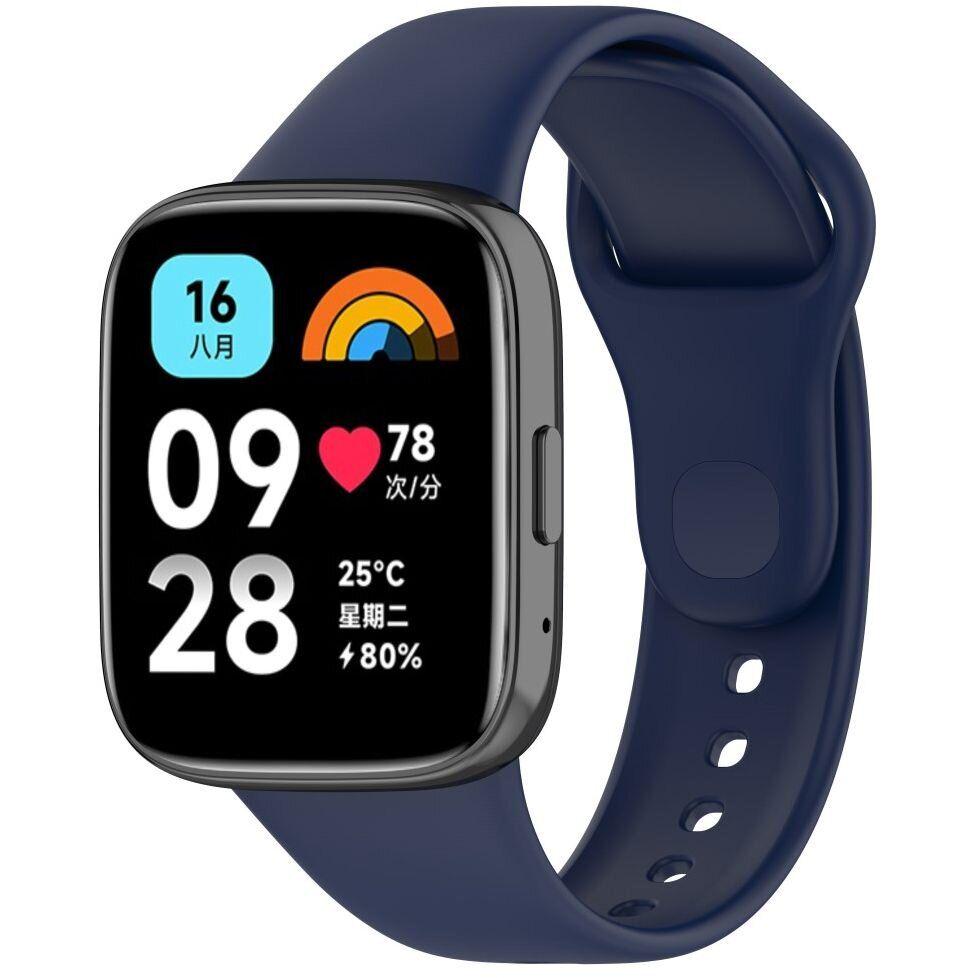 Ремешок для смарт часов Redmi Watch 3 Active Синий - фото 4