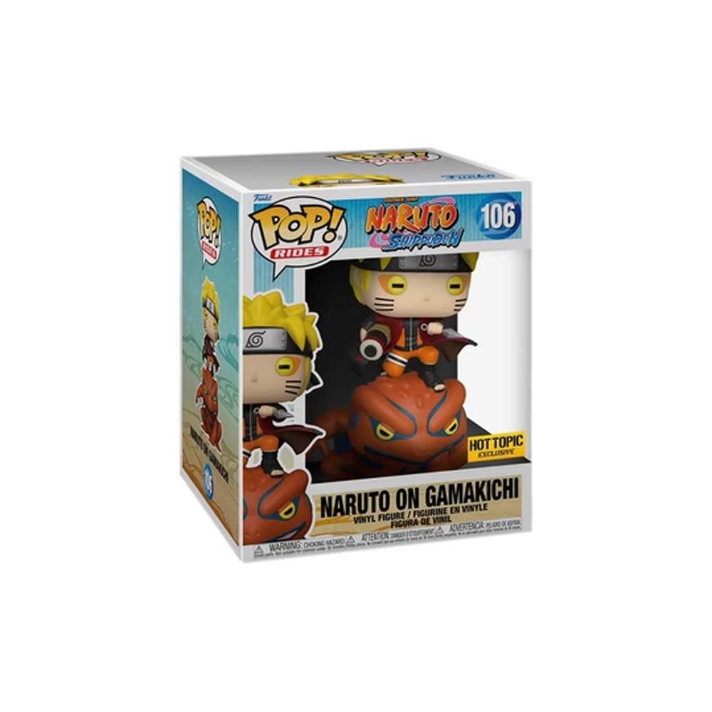 ᐉ Фигурка Funko Pop Naruto Shippuden Naruto on Gamakichi Hot