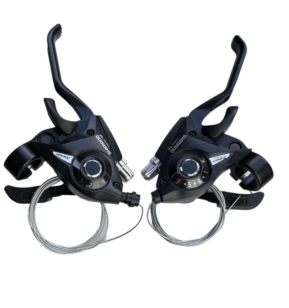 Моноблоки монетки под Shimano 3/7 скоростей ST-EF51