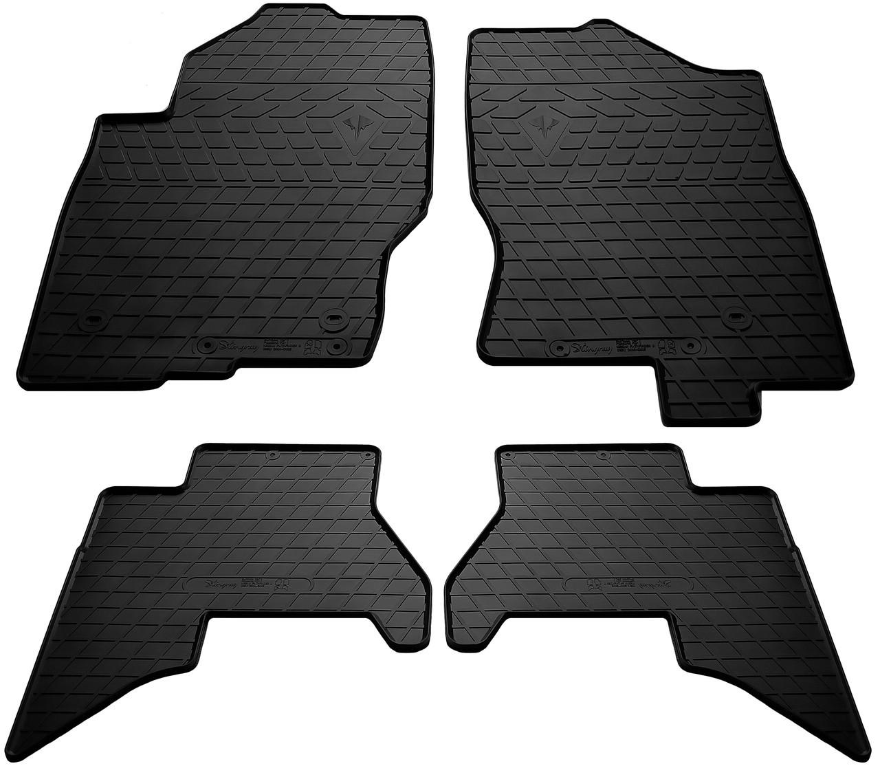 Коврики резиновые Nissan Pathfinder III R51 2010-2015 2016 1014244 Stingray 4 шт.