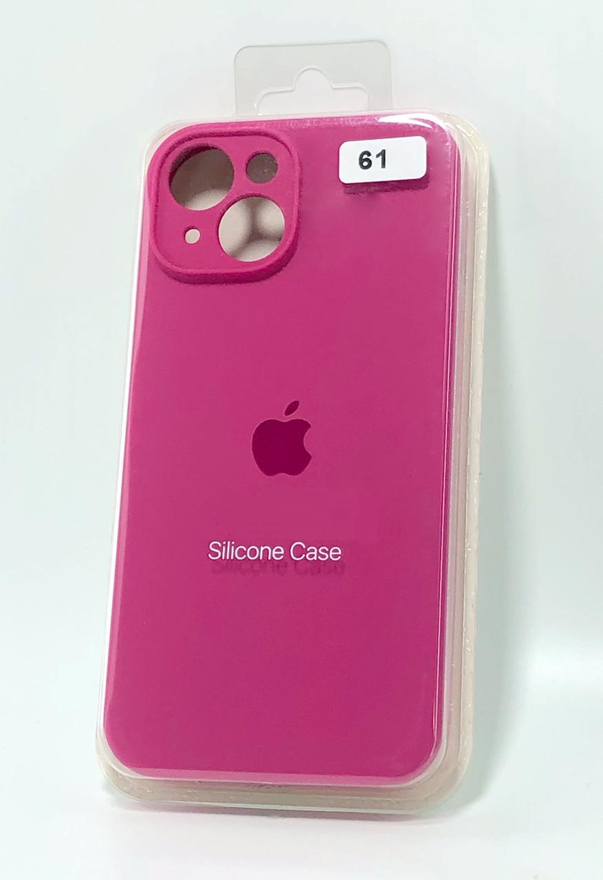 Чохол для телефону iPhone 15Plus Silicone Case FULL Camera №61 hibiscous