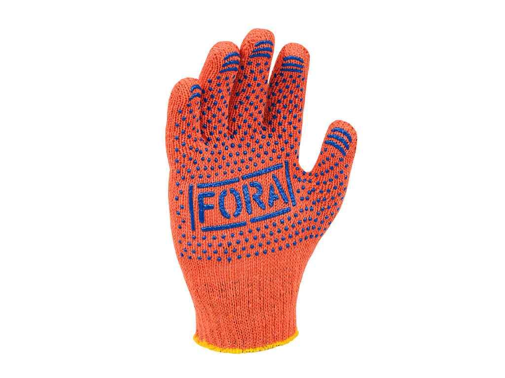 Перчатки рабочие трикотажные Doloni с ПВХ рисунком 15300 р. 10 (194262)