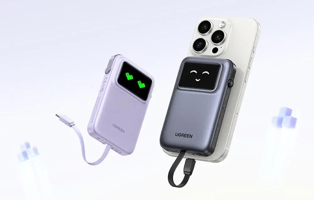 Повербанк Ugreen Uno PB511 10000 mAh 30W Grey (35603) - фото 3 Повербанк Ugreen Uno PB511 10000 mAh 30W Grey (35603) - фото 3