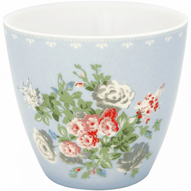 Чашка латте GreenGate Petricia pale 250 мл Blue (5707463392103)