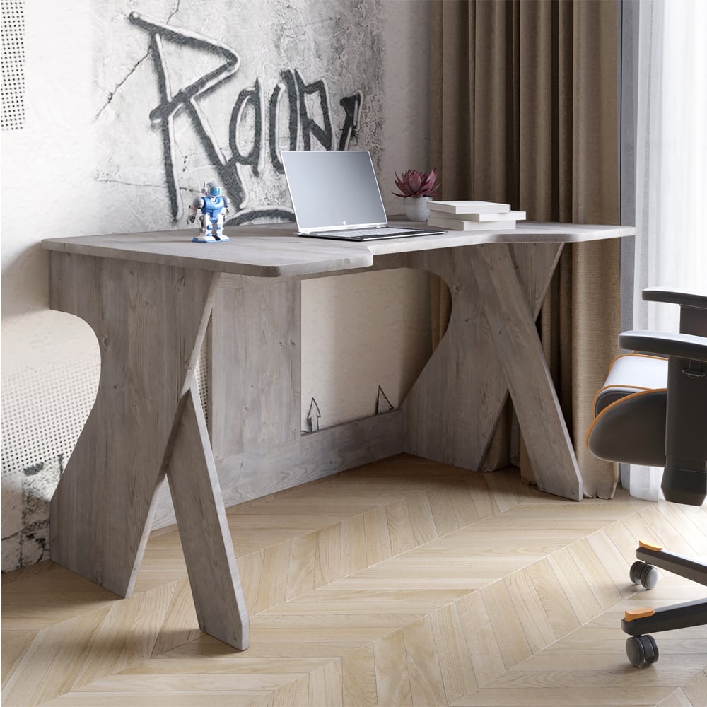 Стіл геймерський Lion Крід 130х80х74,5 см Шварцвальд (LION-041728) - фото 1 Стіл геймерський Lion Крід 130х80х74,5 см Шварцвальд (LION-041728) - фото 1