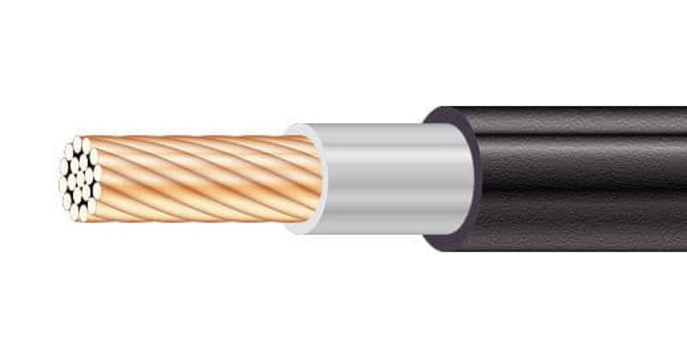 Кабель ВПП 1х10 мм² водозанурювальний мідь ДСТУ 20 м