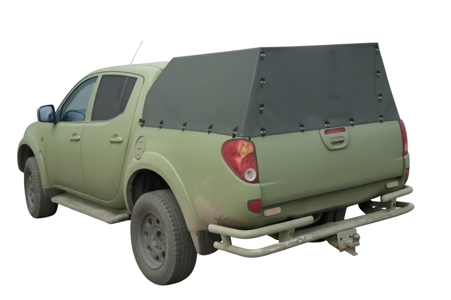 Тент DniproTent на Mitsubishi L200 тип2 Темно-сірий (31236817)