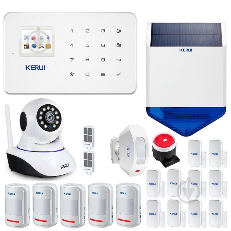 Комплект GSM сигналізації Kerui G18 maxi plus (YDUJF78DKNNND)