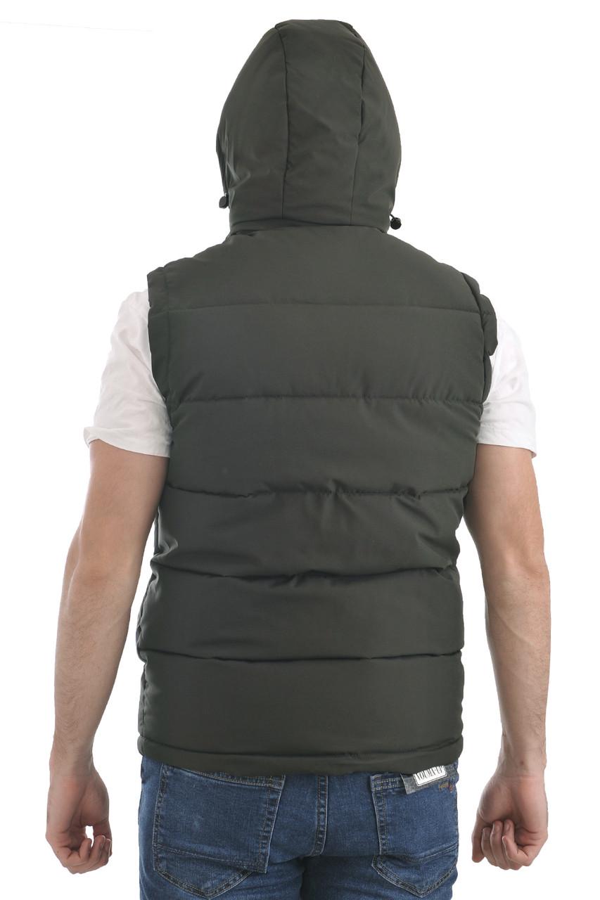 Жилет чоловічий Kaifangelu 23-HC003 Хакі (23-HC003_40_52) - фото 4 Жилет чоловічий Kaifangelu 23-HC003 Хакі (23-HC003_40_52) - фото 4