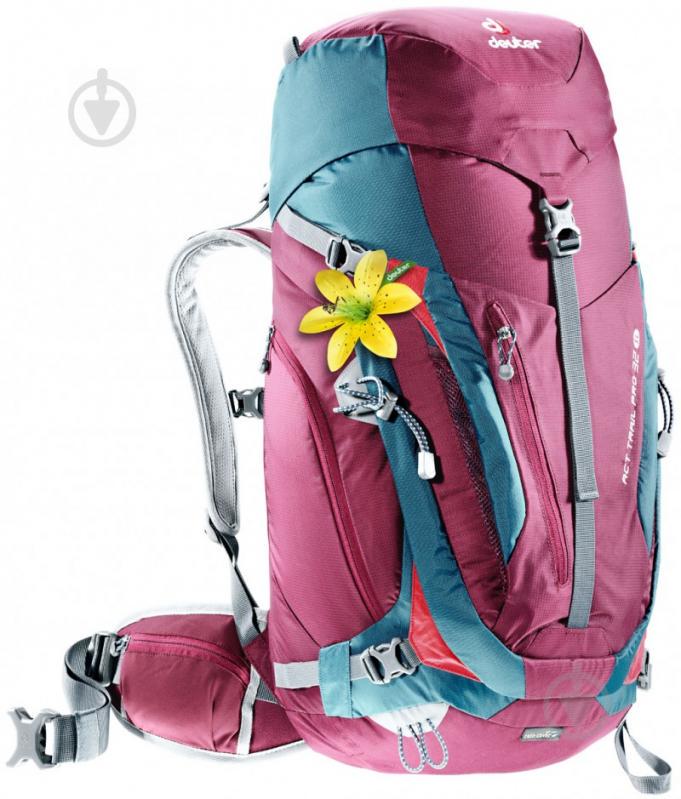 Рюкзак Deuter ACT Trail Pro 32 SL Blackberry-Arctic (1052-3441015 5309)