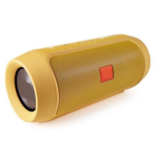 Колонка портативная XPRO Charge 2+ 10 Вт USB/AUX/FM/Bluetooth Золотой (DV-169320)