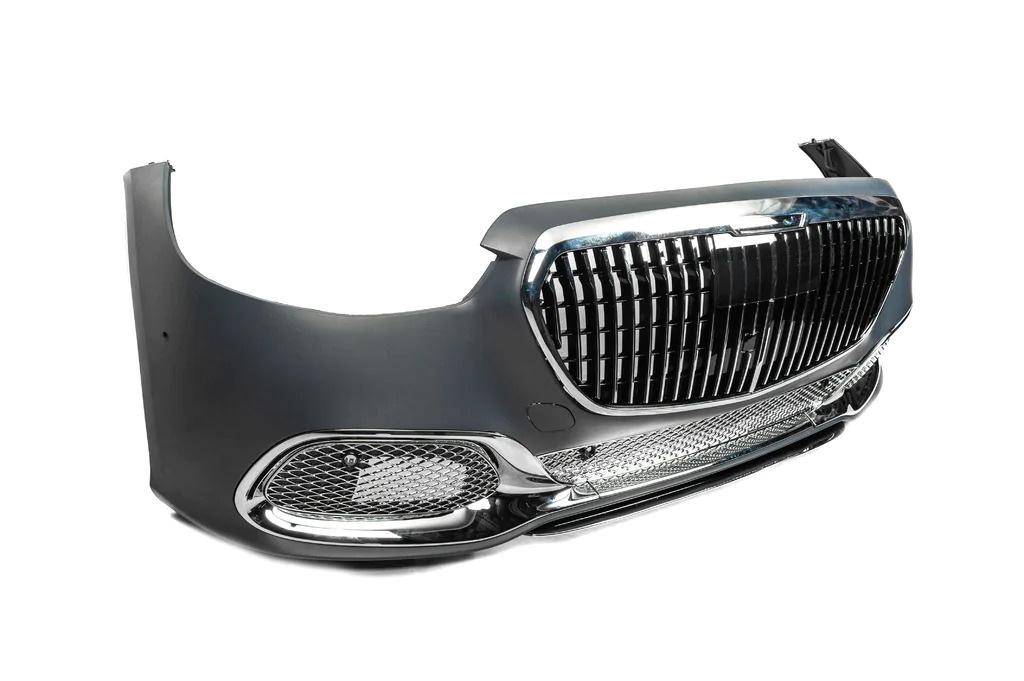Бампер передний Maybach S680 GBT для Mercedes S-сlass W223 abs-пластик под покраску (151198)