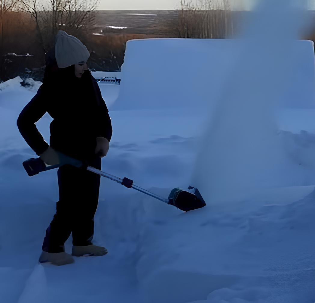 Снігоприбирач складаний акумуляторний LY-749 на 2 АКБ (2485158543) - фото 4