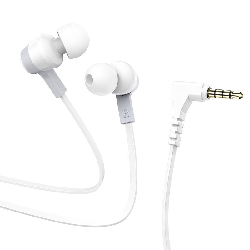 Наушники Hoco M86 Oceanic universal earphones with mic White (20129) Наушники Hoco M86 Oceanic universal earphones with mic White (20129)