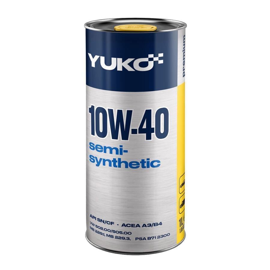 Моторное масло YUKO SEMISYNTHETIC 10W-40 API SN/CF 1 л (21579) Моторное масло YUKO SEMISYNTHETIC 10W-40 API SN/CF 1 л (21579)