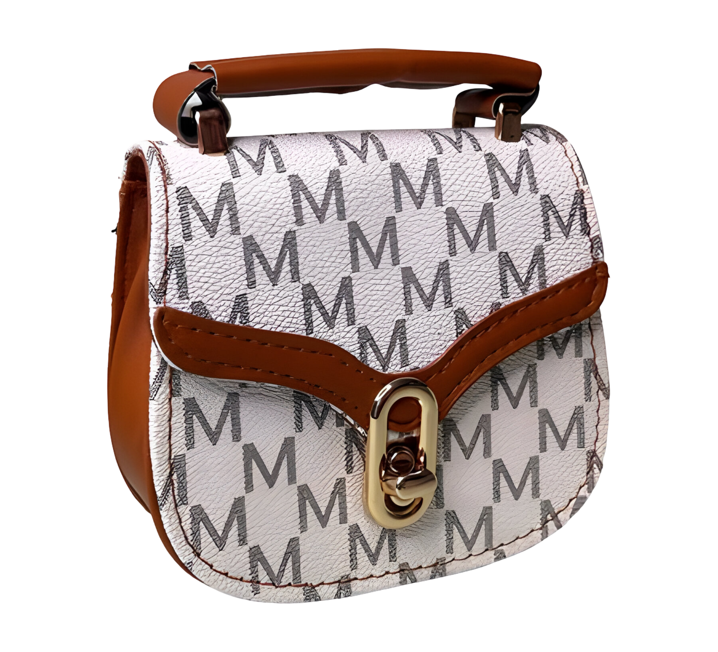 Дитяча сумка з ручкою Білий (24-555) - фото 1 Дитяча сумка з ручкою Білий (24-555) - фото 1